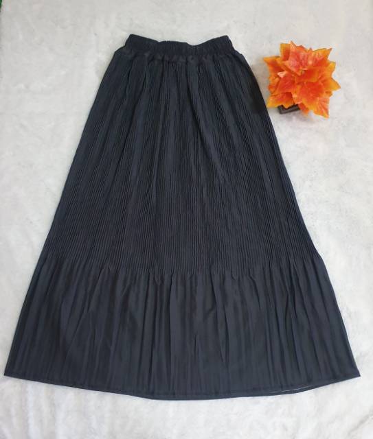 Rok Plisket Dewasa Premium Bahan Mouscrep