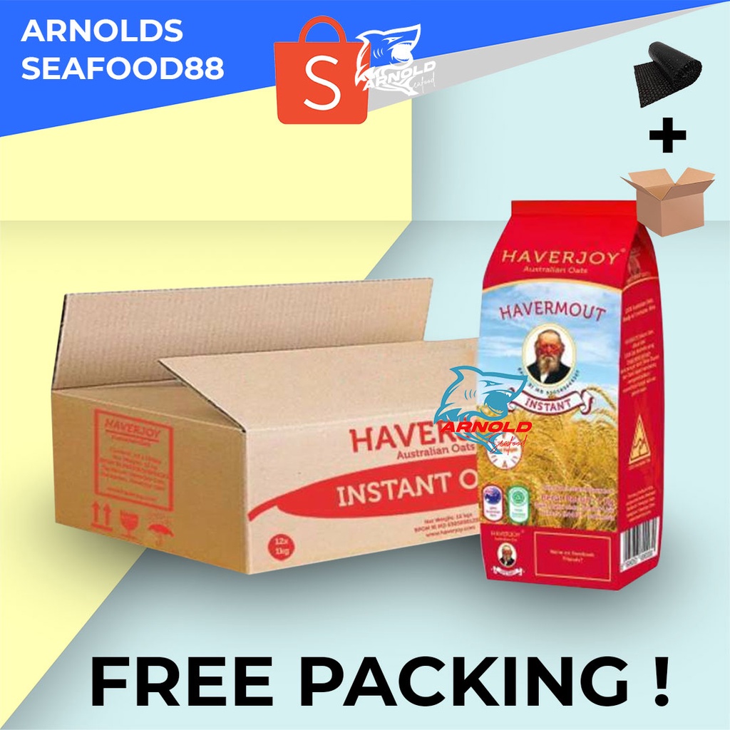 

Haverjoy Havermout Instant Oatmeal - Per Dus Isi 24 Pcs / Oatmeal 500G