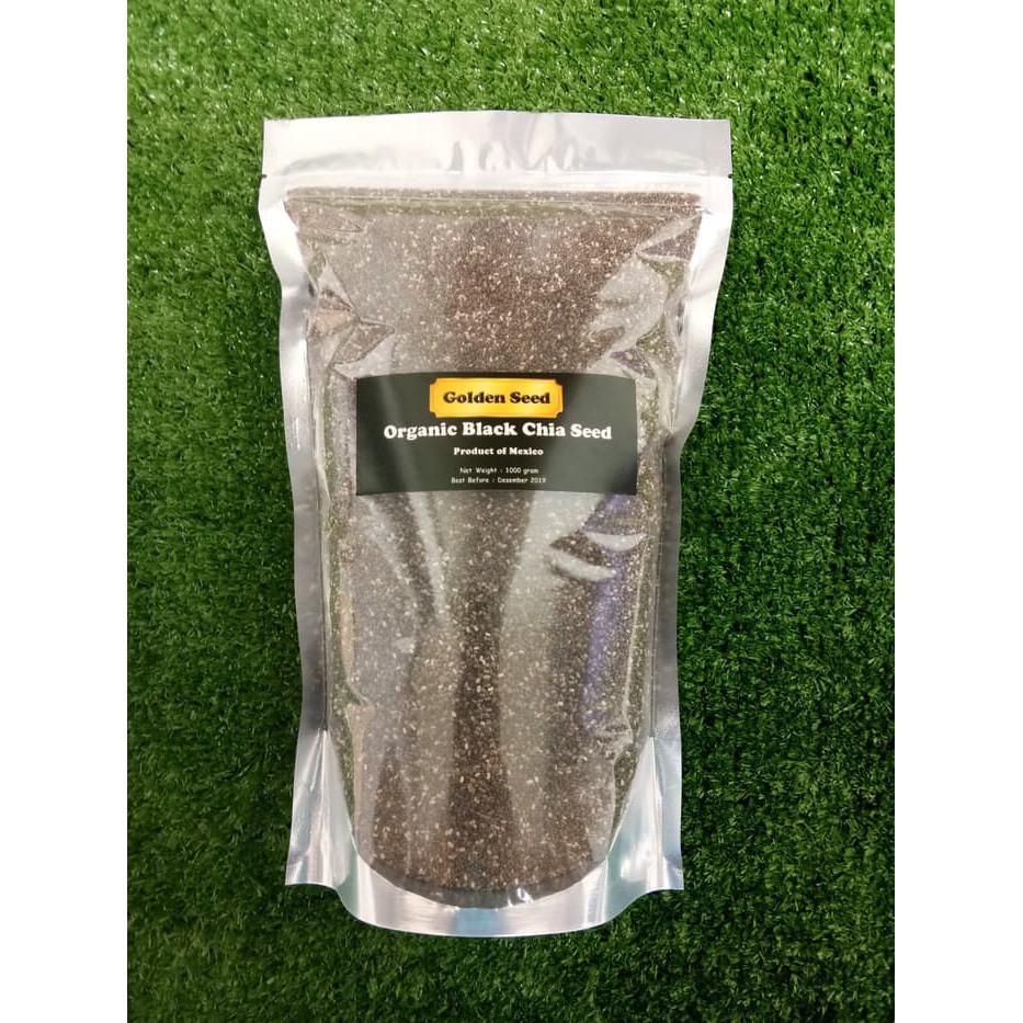 

Organic Black Chia Seeds 1 kg Mexico - Chia Seed Chiaseed Chiaseeds PROMO