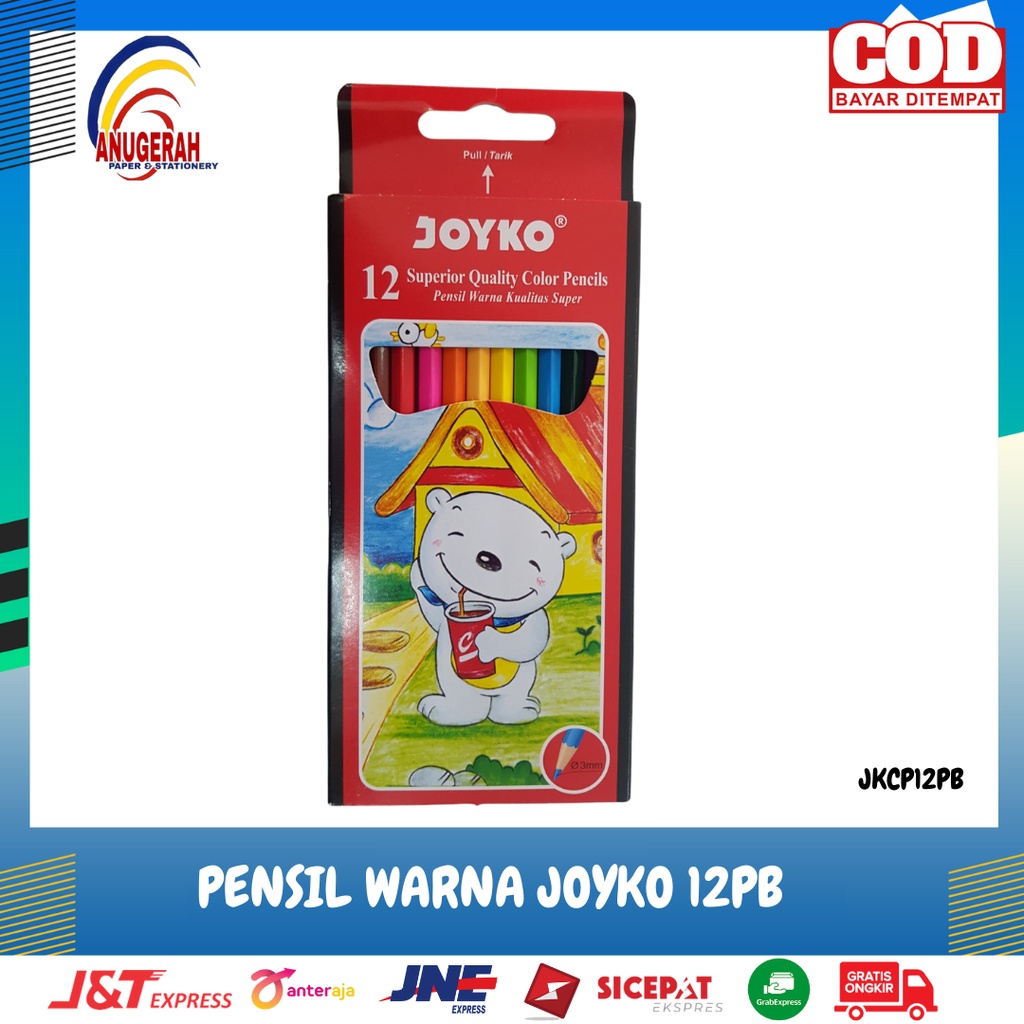 

JOYKO CP-12PB / PENSIL WARNA JOYKO CP-12PB (PCS)