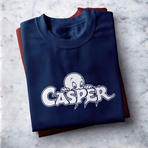 SWEATER UNISEX CASPER /// ATASAN FLEECE TEBAL KEKINIAN TERBARU''