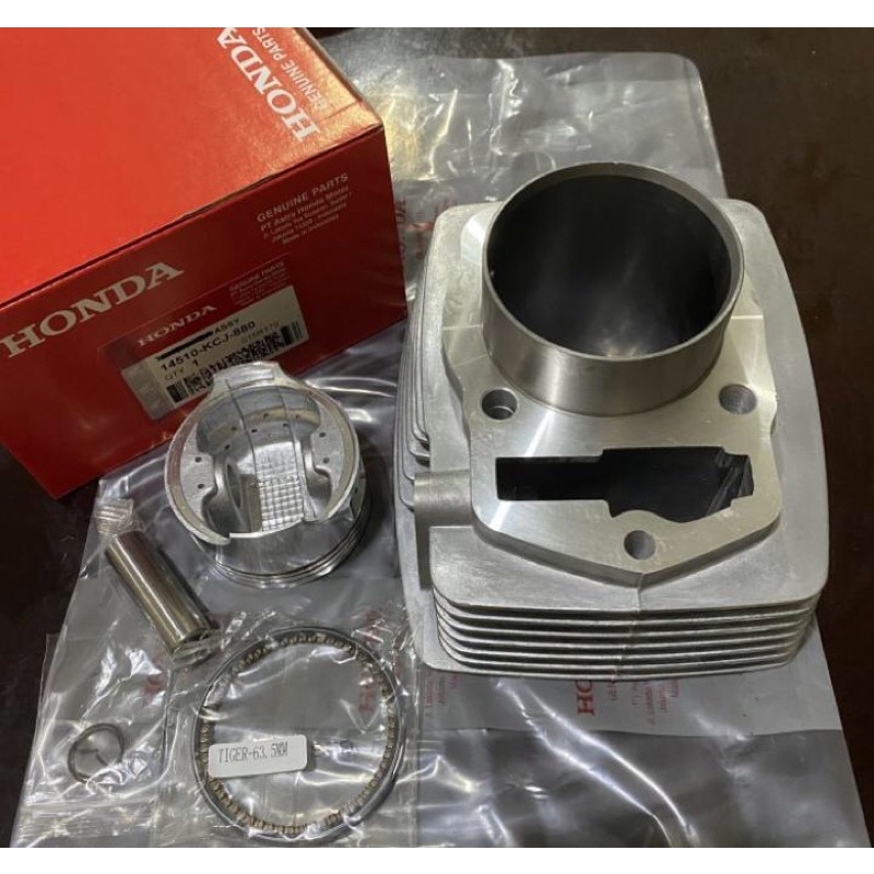 Silinder Blok Cylinder Block Seher Piston kit Head Honda Tiger Revo Old lama KJC Ori Honda
