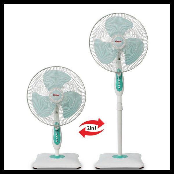 Kipas Angin Berdiri / Stand Fan Cosmos 16 SBI 2in1 16 Inch 2 Fungsi