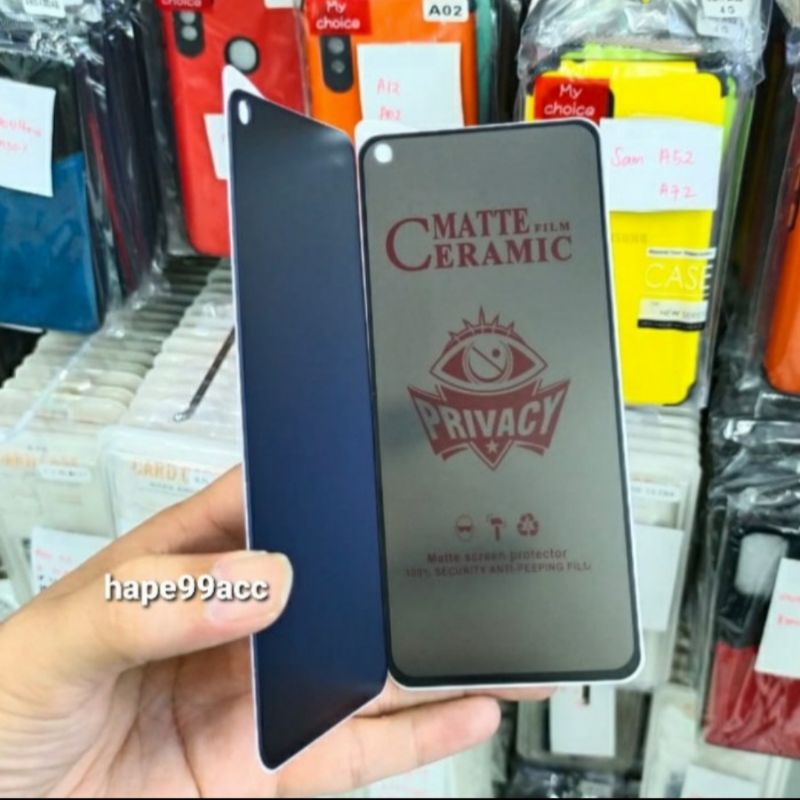 Realme 9 Realme 9 Pro Plus anti gores spy nano ceramic matte