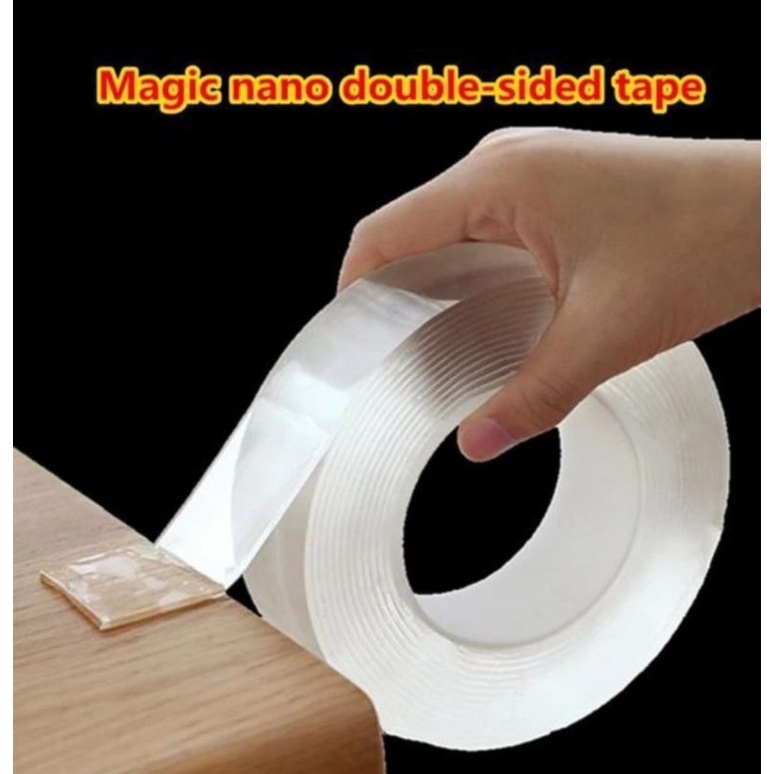 

KAN Nano Double Tape Bening Tahan Air 1 M