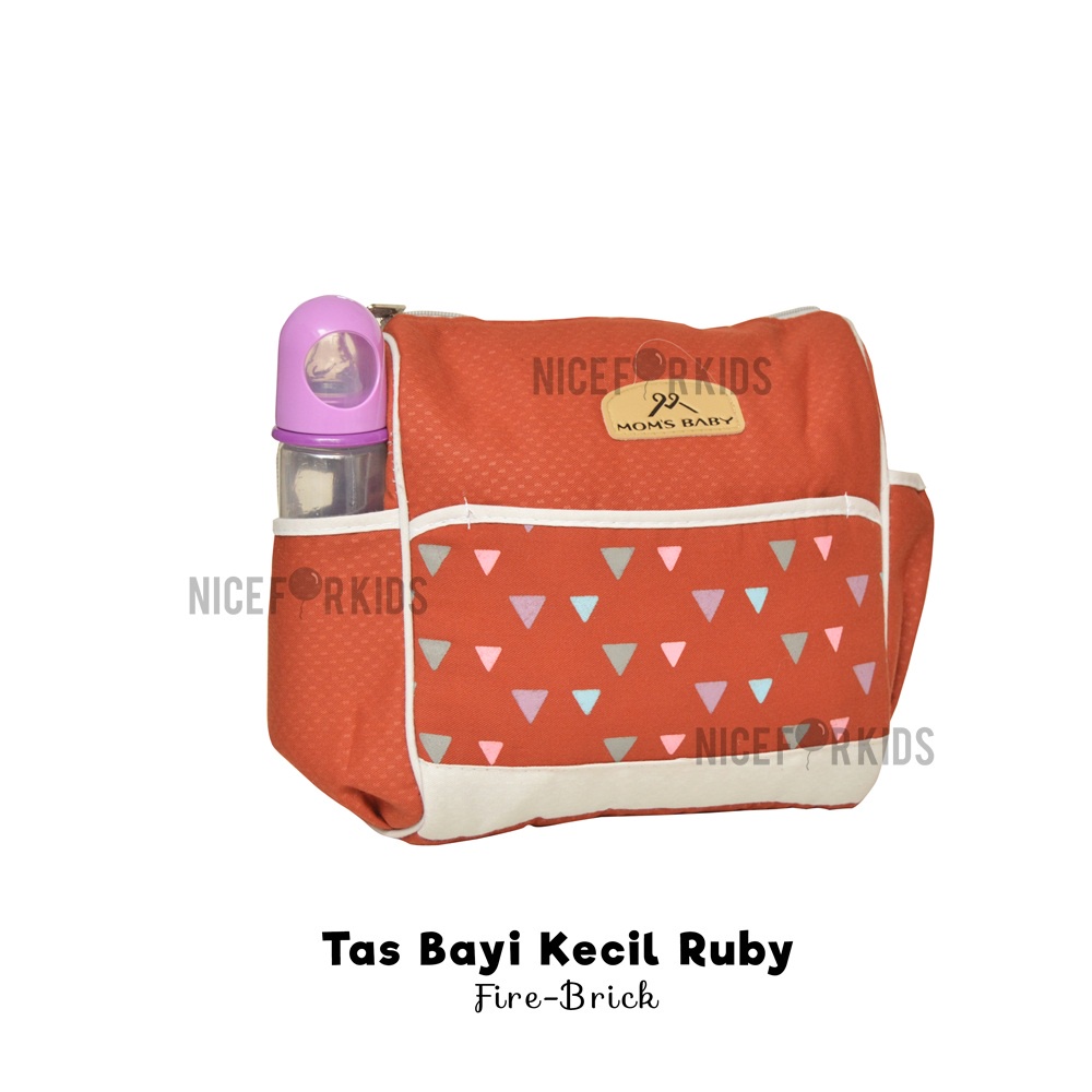 Mom's Baby Tas Bayi Kecil Ruby Series MBT3039 Tas Perlengkapan Bayi / Tas Baju Bayi