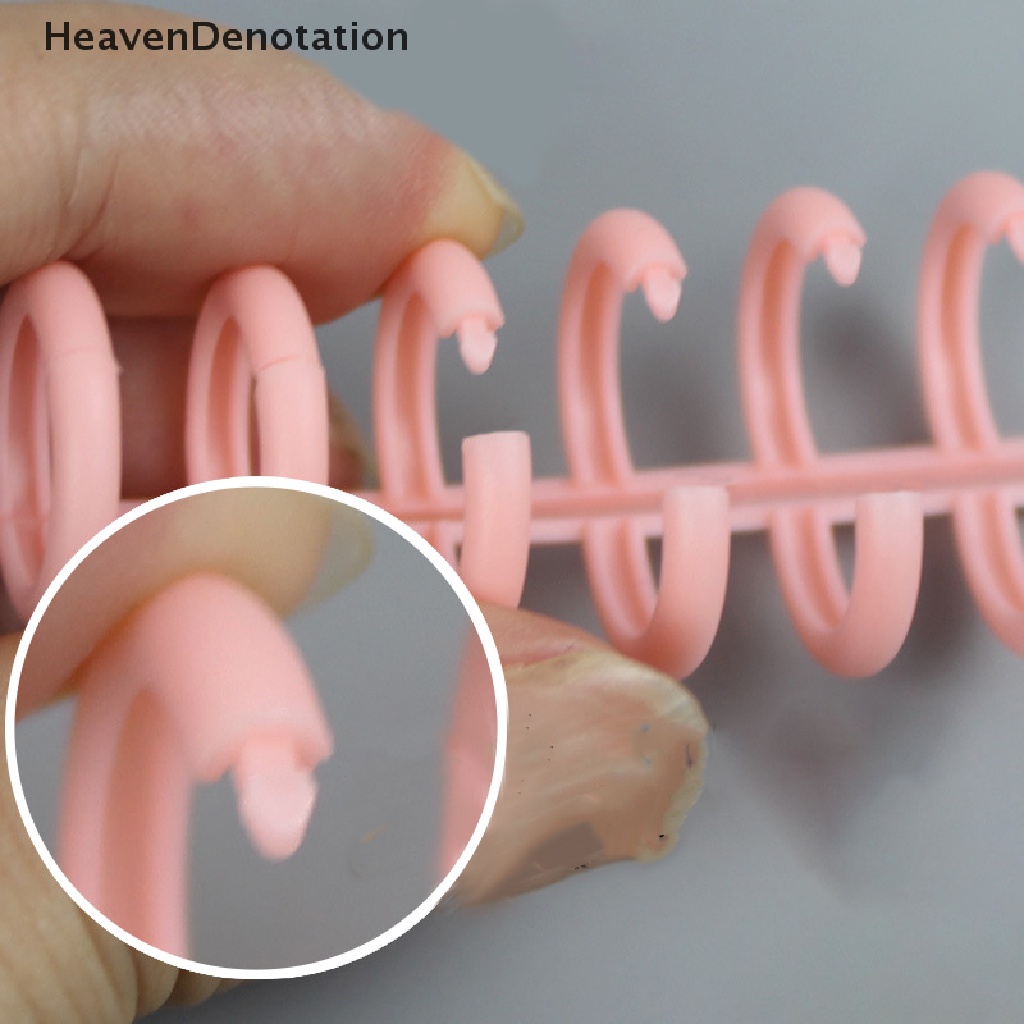 [HeavenDenotation] Plastic 30-Hole Loose Leaf Binders Ring Binding A4 A5 A6 For DIY Paper Notebook