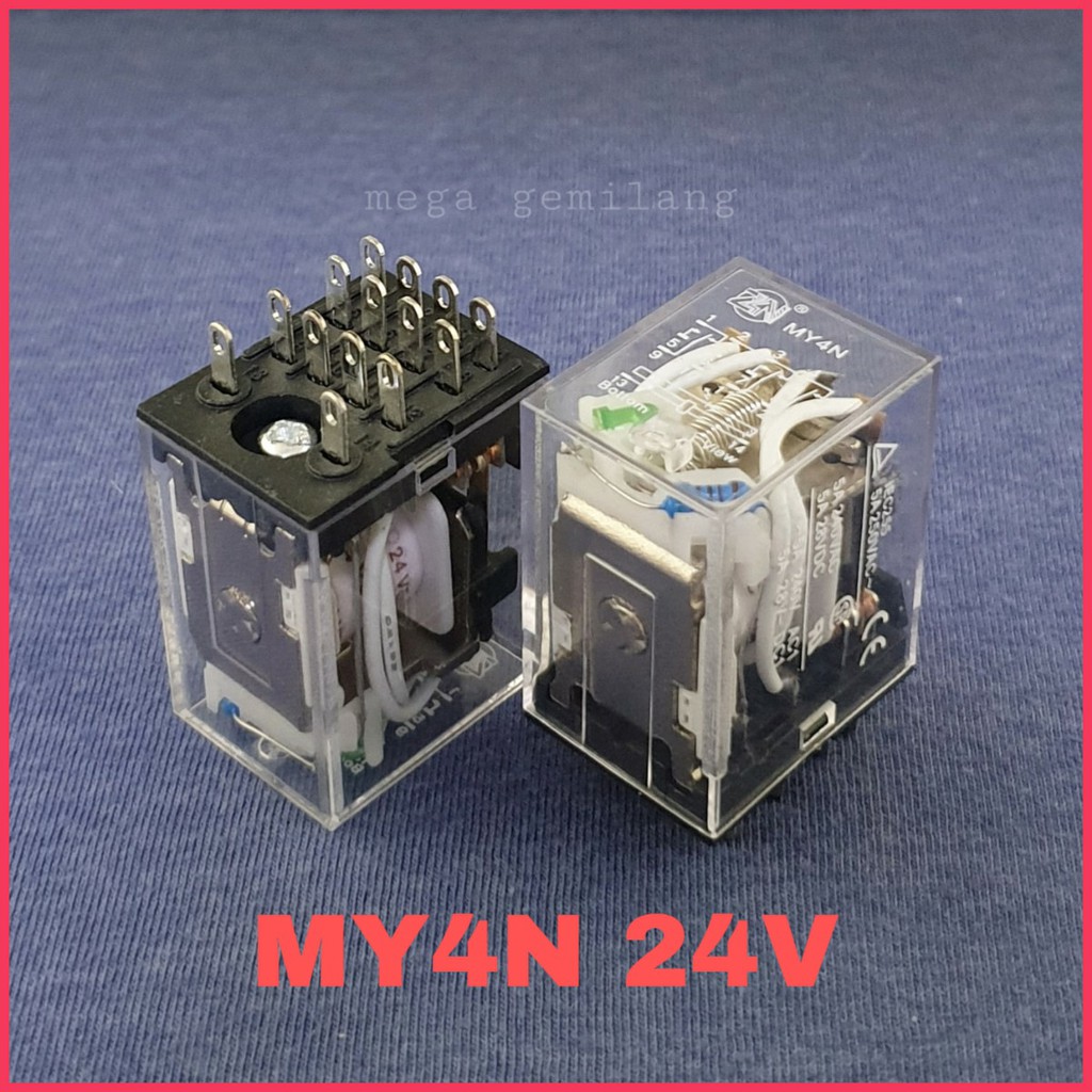 Relay MY4N 24V | relay MY4 24 volt