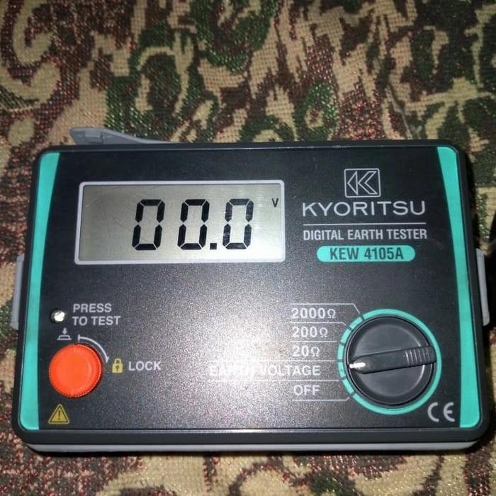 Elektro | Merger Grounding Kyoritsu 4105A Earth Tester