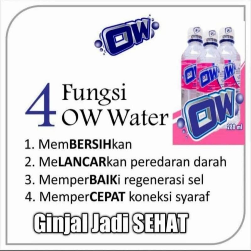 

Air oxy oxigen ow water 1 dus isi 36 botol 288ml