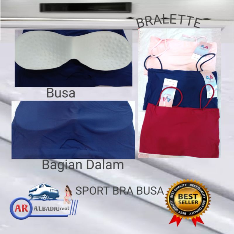 BH SPORT BRA MINISET BUSA GYM YOGA OREO