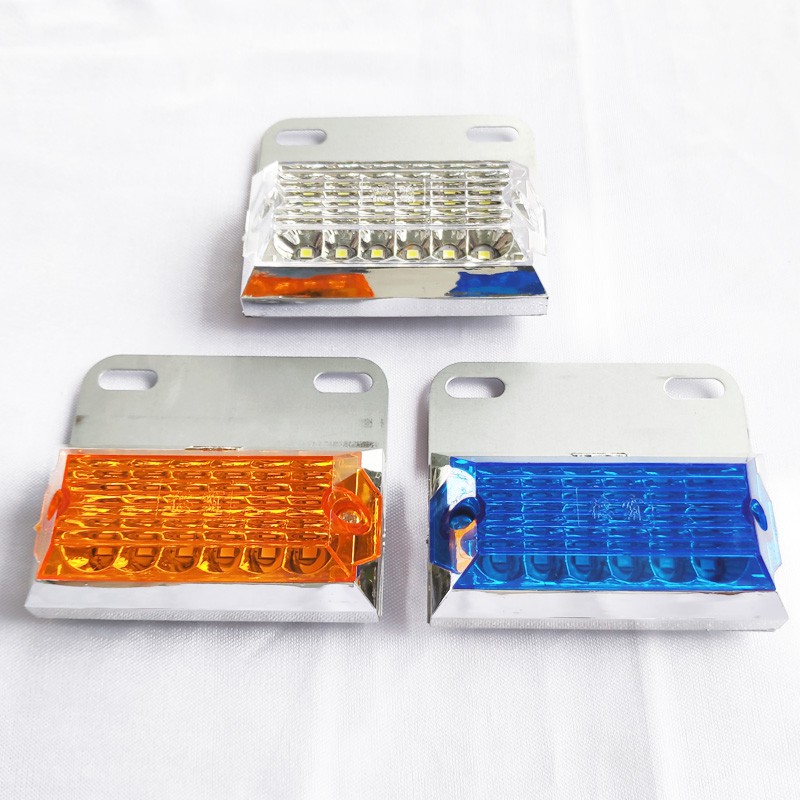 LAMPU LED TRUK 12LED LAMPU LED SAMPING TRUK TRAILER 12 LED 24V DC LAMPU LED MOBIL