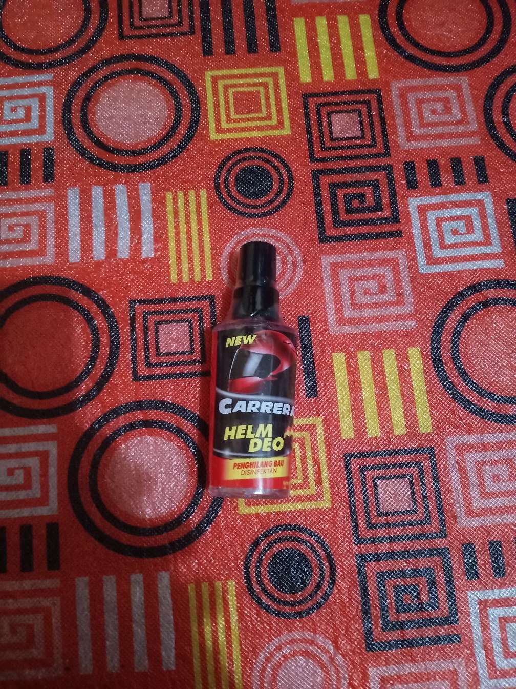 Parfum Helm  Helmet Disinfectant Pengharum Anti Jamur Kuman Bakteri - Kuning