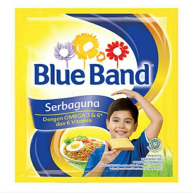 Margarin 200 gram ( Blue band, Palmia, Forvita dan Filma )