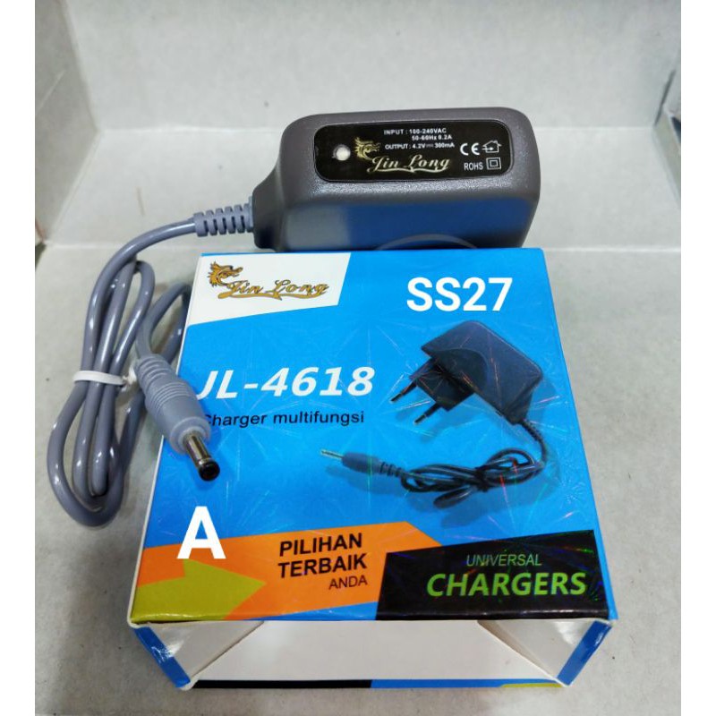 CHARGER SENTER JIN LONG BERBAGAI MOTIF