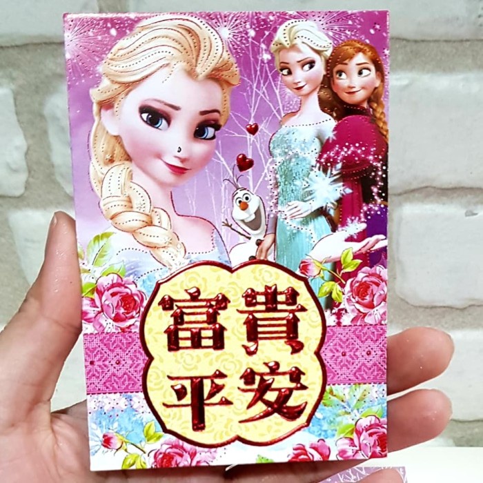 Angpao Imlek Frozen Angpau Princess Murah Kado Anak Murah Ampao Sincia Harga Grosir Termurah