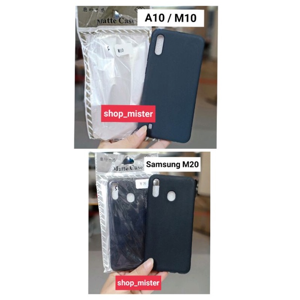 Case Softcase Silikon Polos Samsung A10/M10 M20