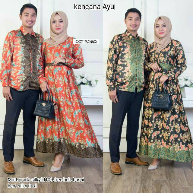 Baju batik kencana ayu / Batik Sarimbit (geser untuk melihat yang lain)
