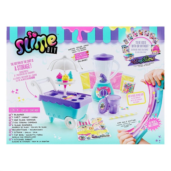 So Slime DIY Slimelicious - Slime Milkshake Deluxe SSC154 / Mainan Anak (3555801359620)