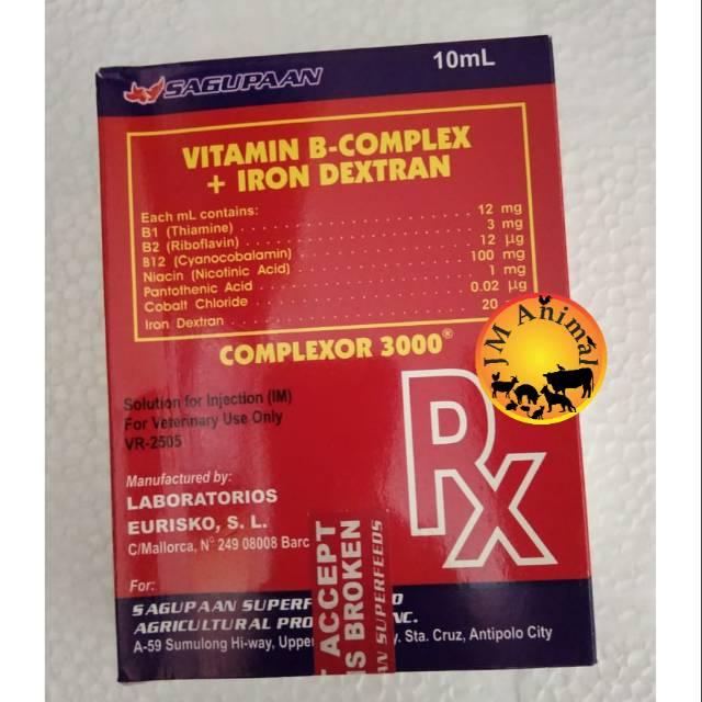 COMPLEXOR  3000 10 ML DOPING AYAM PISAU FILIPIN