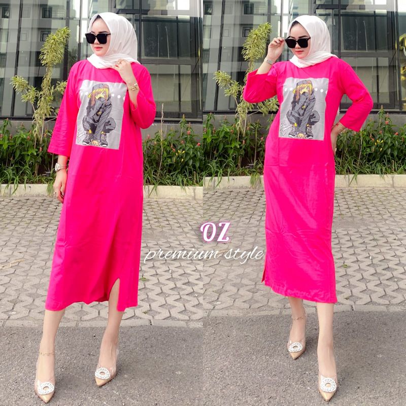 MIDI DRESS TERBRU BY OZ ORIGINAL//DRESS ORIGINAL//DRESS TERBARI//DRESS TERKINI//GAMIS ORIGINAL BY OZ