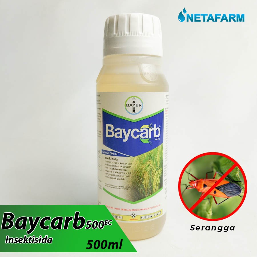 Pestisida Insektisida BPMC BAYER BAYCARB 500EC 500ml - 1pcs