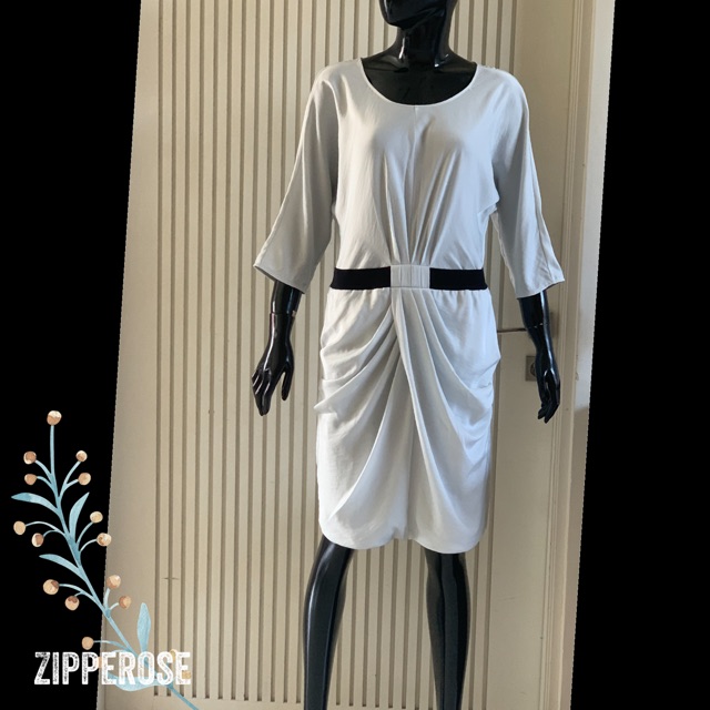 BCBG Green Drapery Dress #0008