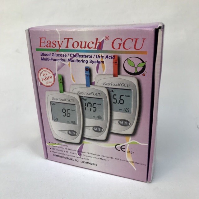 Easy Touch GCU / Easytouch Alat cek gula darah, kolesterol