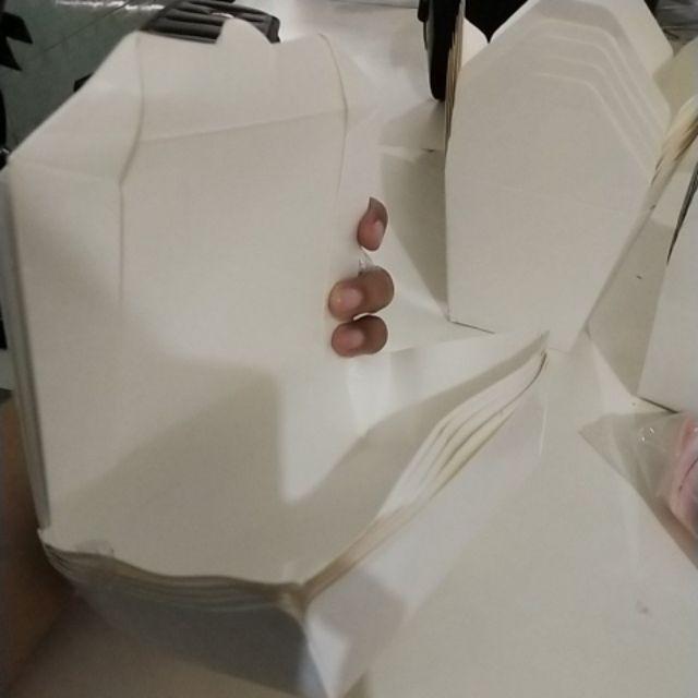 Paper Lunch Box Ukuran M (9x16x5 Cm)