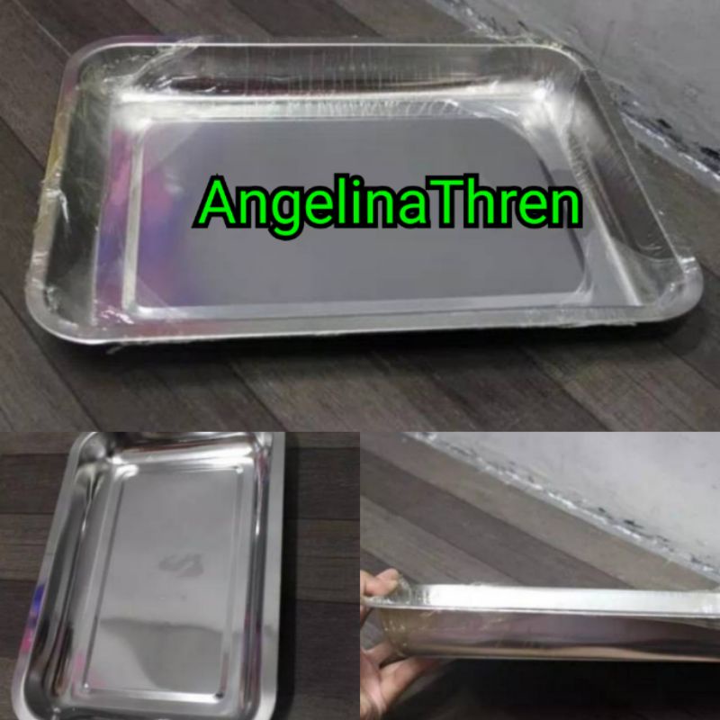 Nampan Stainless 40x30 - Nampan Prasmanan Stainless 40x30 - Nampan Lauk 40x30 Stainless