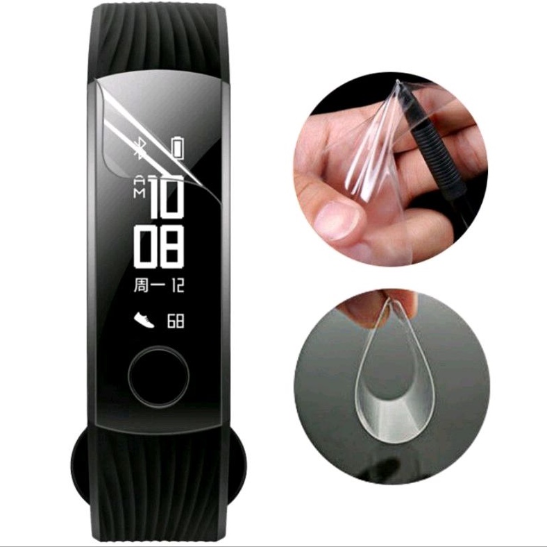 ANTI GORES LAYAR HUAWEI HONOR BAND 3 4 5 SCREEN GUARD PROTECTOR PELINDUNG LCD HUAWEI HONOR BAND 3 4 5 CASING SCREEN PROTECTOR LAYAR LCD HUAWEI BAND 3 4 5