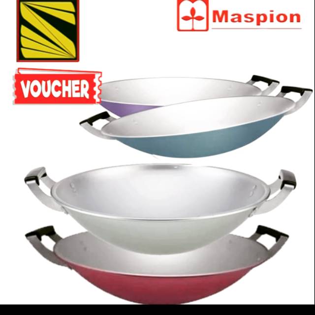 

Clarita wok 30 cm (produksi maspion) tambahkan bubble wrap anda di etalase