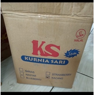 

selai kacang kurnia sari 10 kg / selai kacang roti bakar olesan roti