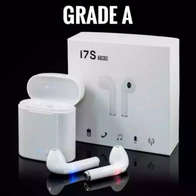 Headset Bluetooth Wireless Earphone  HBQ i7S tws HEADSET I7S TWS