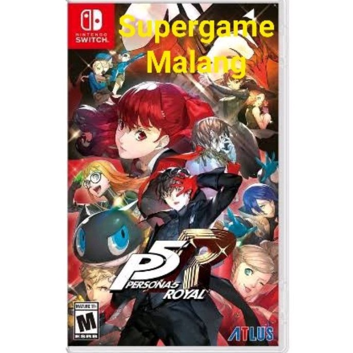 Persona 5 Royal Switch P5 Nintendo Cd Game Gaming Games