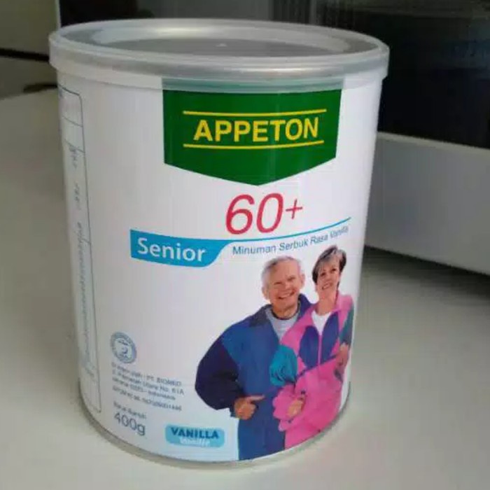 

Appeton Weight Gain 60+ Lansia / Susu Orangtua 400Gram Lansia