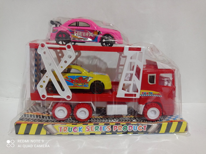 mainan mobil angkut/mainan anak mobil warna merah,kuning