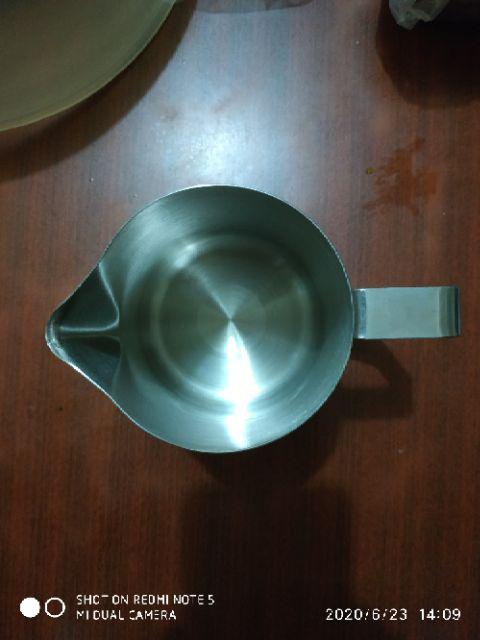 Milk Jug Thermometer 600ml / Milk Jug Stainless / Pitcher Susu / Milk Frother / Teko Susu