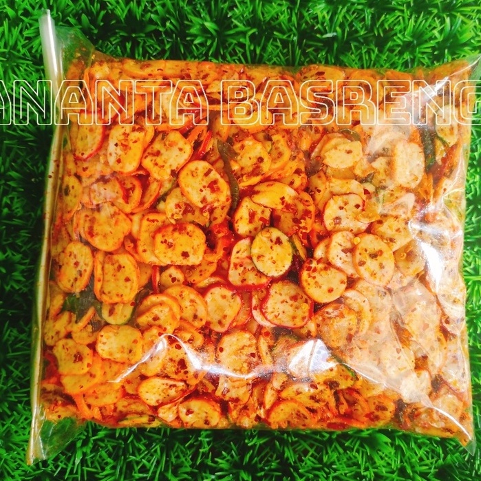 

seblak kerupuk bawang pedas 500gram snack kiloan