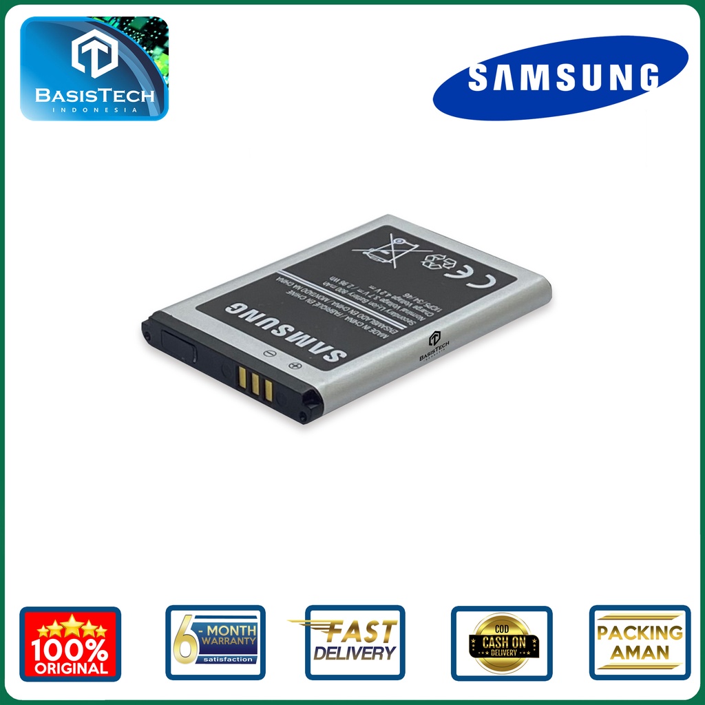 BATERAI SAMSUNG E1272 C140 C3303 C3300 E1205 E1080 AB463446BU - ORI