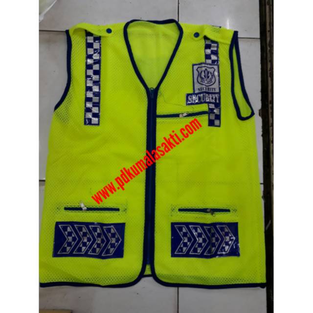 Rompi Security Jaring-Kaos Security-Topi Security-Sabuk Security-Kopel Security-Helm PKD-Pin Satpam