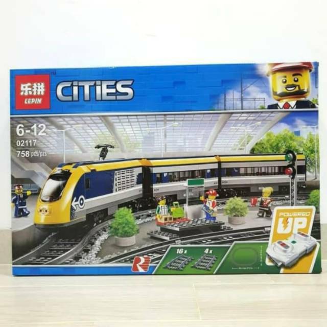 Lepin 02117 Cities Series Passenger Train 60197