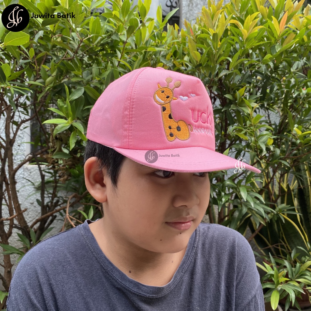 Topi Baseball Anak Good Lucky Jerapah Topi Anak Lucky