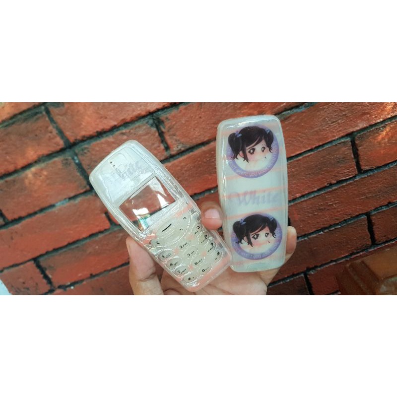 casing nokia 3310 bisa 3315 3330 karakter semi transparan trans bening kode 6