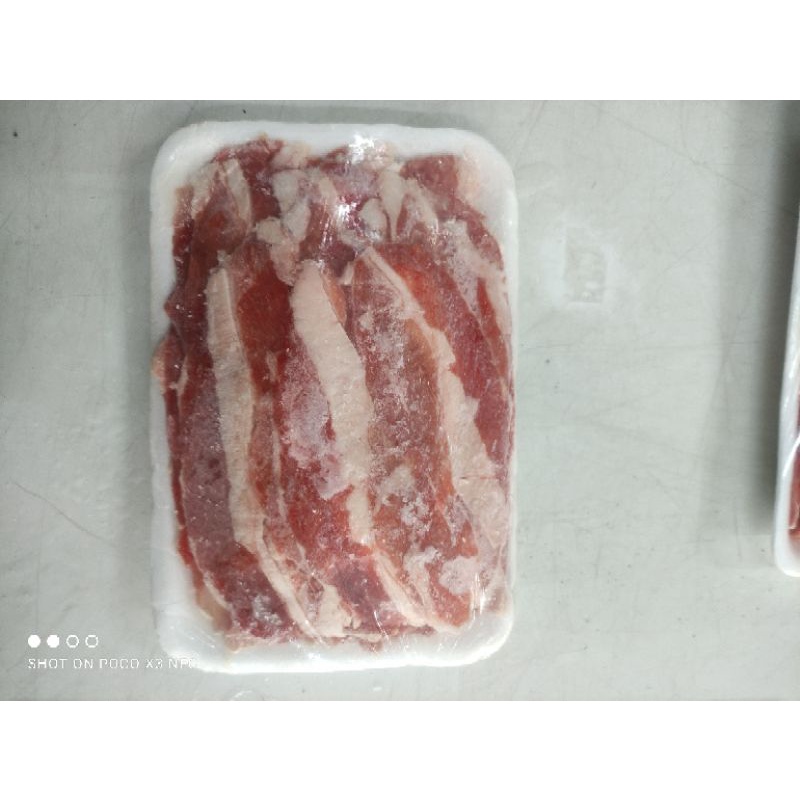 

daging slice lemak 500g
