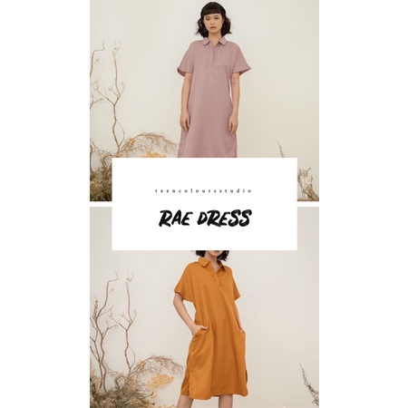 TCS | Rae Dress - Simple basic dress - Polo dress - All size & Big size - Curvy Friendly