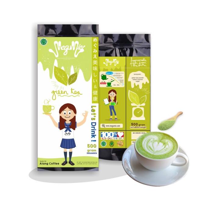 

[ COD ] 500gr MEGUMIE Green Tea Latte Matcha Powder Bubuk Minuman Teh Hijau TERLENGKAP Kode 66