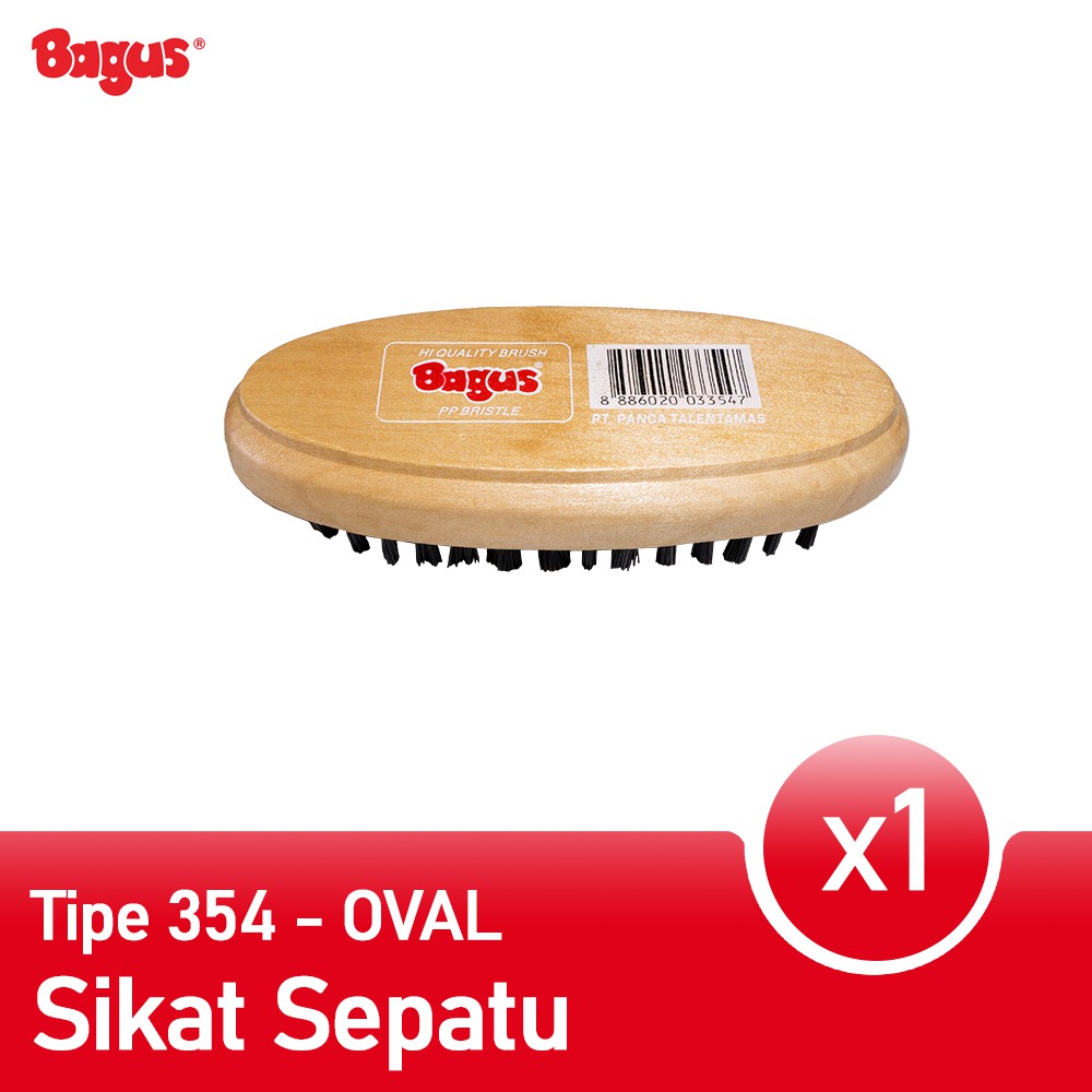 Bagus Sikat Sepatu Sikat Kayu Sikat Bulat Sikat Nilon Tipe 354