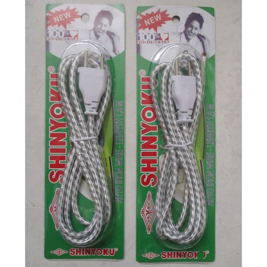 Kabel Seterika Setrika Gepeng Length 1,8 meter/Auto Iron Wire SHINYOKU***TOP