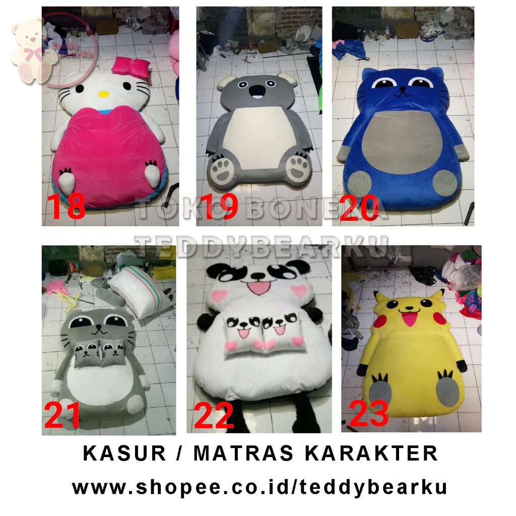 KASUR / MATRAS KARAKTER LUCU DAN EMPUK BISA CUSTOM